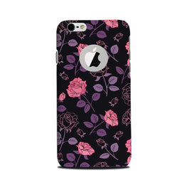 Rose Pattern Case for iPhone 6 / 6s logo cut 
