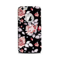 Pink rose Case for iPhone 6 / 6s logo cut 