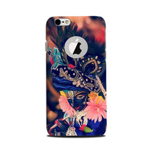 Lord Krishna Mobile Back Case for iPhone 6 / 6s logo cut  (Design - 16)