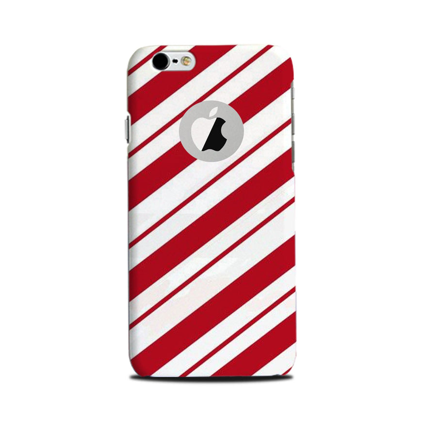Red White Case for iPhone 6 / 6s logo cut 