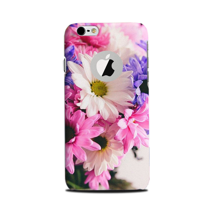 Coloful Daisy Case for iPhone 6 / 6s logo cut 