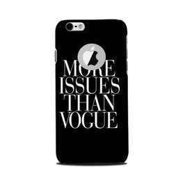 More Issues than Vague Case for iPhone 6 / 6s logo cut 