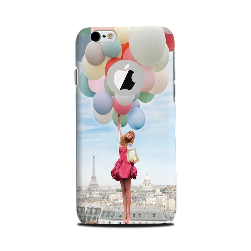 Girl with Baloon Case for iPhone 6 / 6s logo cut 