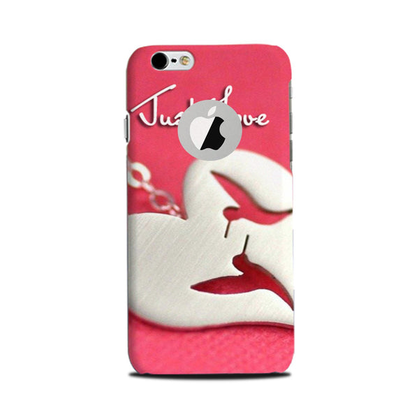 Just love Case for iPhone 6 / 6s logo cut 