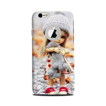 Cute Doll Mobile Back Case for iPhone 6 / 6s logo cut  (Design - 93)