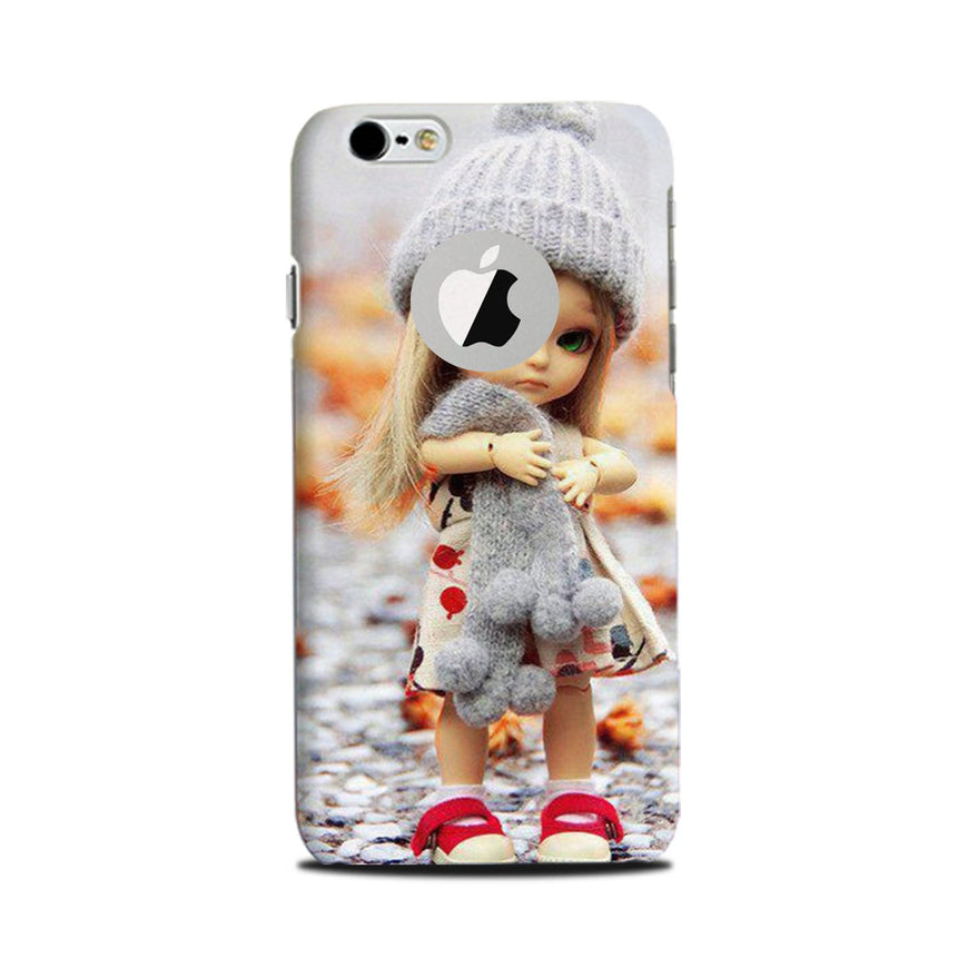Cute Doll Case for iPhone 6 / 6s logo cut 