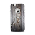 Wooden Look Case for iPhone 6 / 6s logo cut   (Design - 114)