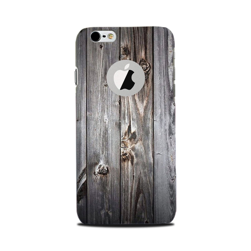 Wooden Look Case for iPhone 6 / 6s logo cut   (Design - 114)