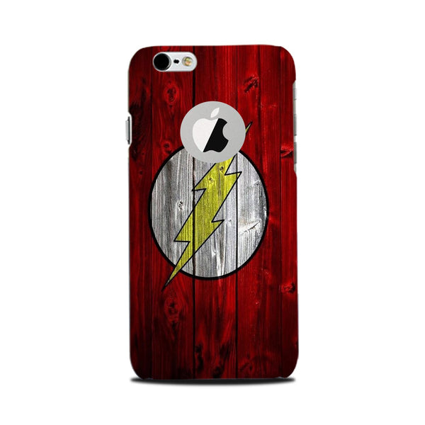 Flash Superhero Case for iPhone 6 / 6s logo cut   (Design - 116)