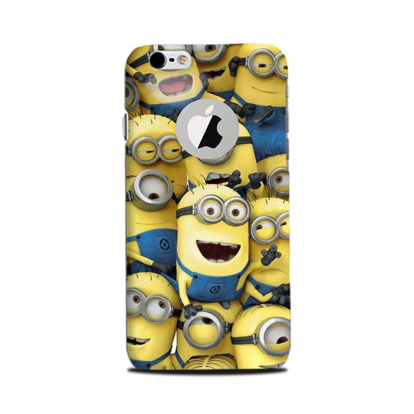Minions Case for iPhone 6 / 6s logo cut   (Design - 127)