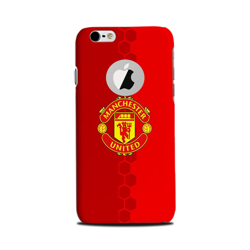 Manchester United Case for iPhone 6 / 6s logo cut   (Design - 157)