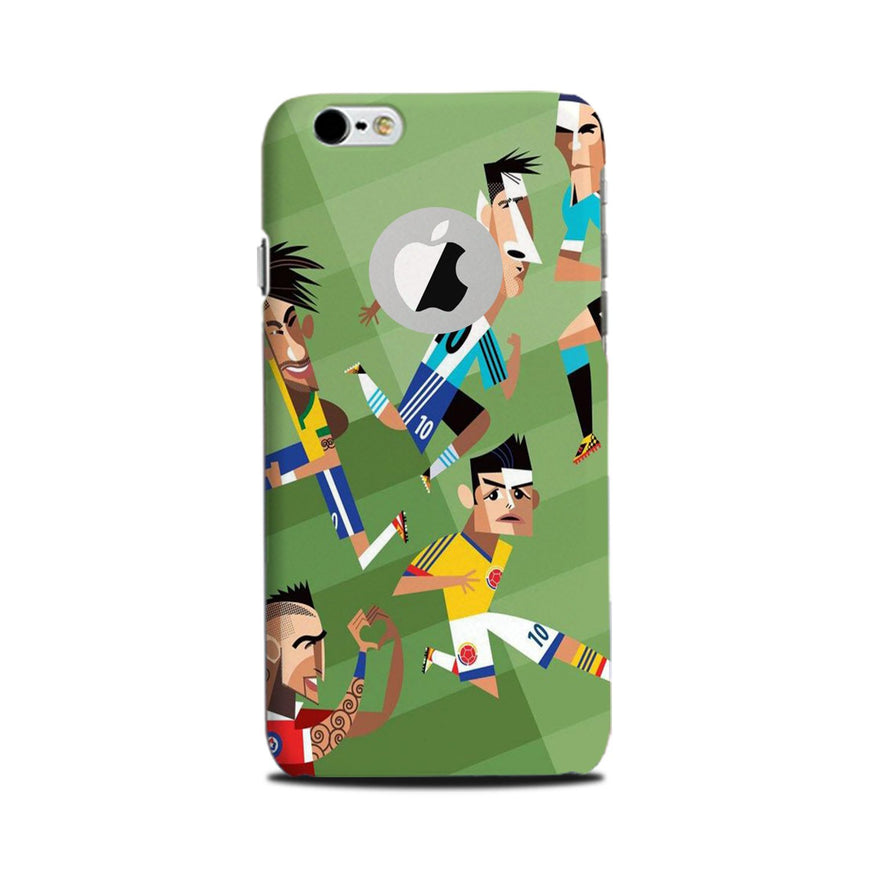 Football Case for iPhone 6 / 6s logo cut   (Design - 166)