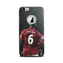 Pogba Mobile Back Case for iPhone 6 / 6s logo cut   (Design - 167)