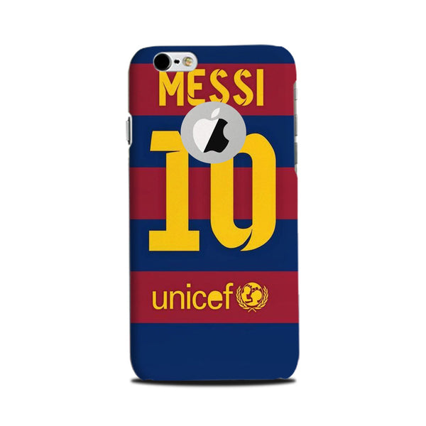 Messi Case for iPhone 6 / 6s logo cut   (Design - 172)