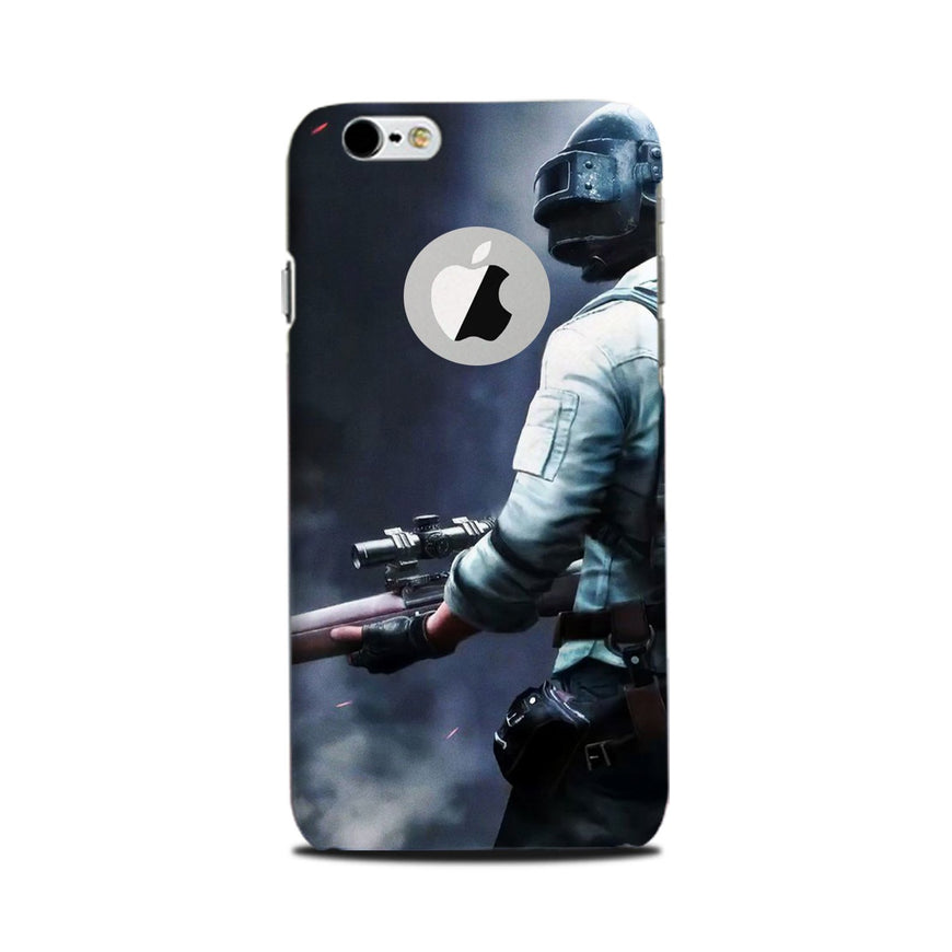 Pubg Case for iPhone 6 / 6s logo cut   (Design - 179)