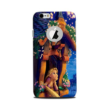 Cute Girl Mobile Back Case for iPhone 6 / 6s logo cut  (Design - 198)