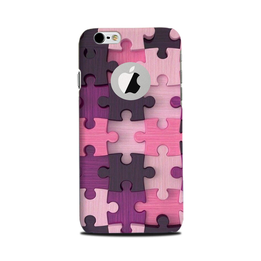 Puzzle Case for iPhone 6 / 6s logo cut  (Design - 199)