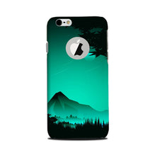 Moon Mountain Mobile Back Case for iPhone 6 / 6s logo cut  (Design - 204)
