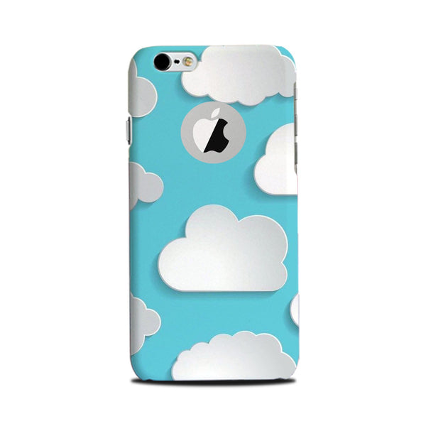 Clouds Case for iPhone 6 / 6s logo cut  (Design No. 210)