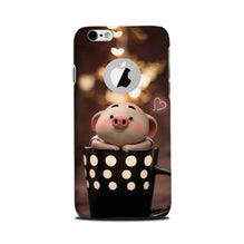 Cute Bunny Mobile Back Case for iPhone 6 / 6s logo cut  (Design - 213)