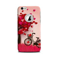 Red Heart Cycle Case for iPhone 6 / 6s logo cut  (Design No. 222)