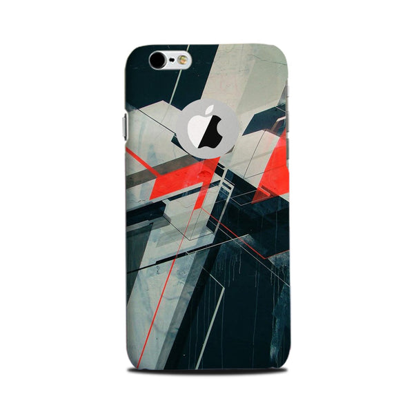 Modern Art Case for iPhone 6 / 6s logo cut  (Design No. 231)