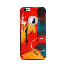 Modern Art Mobile Back Case for iPhone 6 / 6s logo cut  (Design - 239)