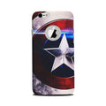 Captain America Shield Case for iPhone 6 / 6s logo cut  (Design No. 250)