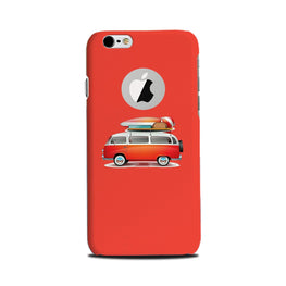 Travel Bus Case for iPhone 6 / 6s logo cut(Design No. 258)