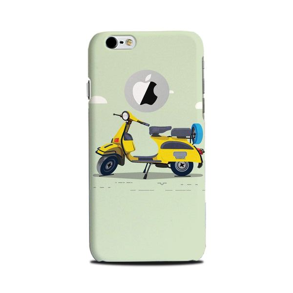Vintage Scooter Case for iPhone 6 / 6s logo cut  (Design No. 260)