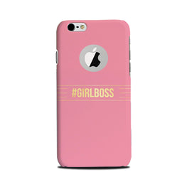 Girl Boss Pink Case for iPhone 6 / 6s logo cut(Design No. 263)