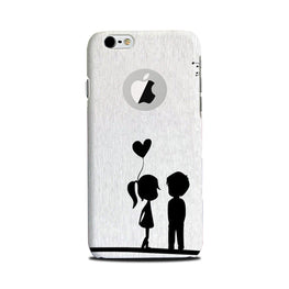 Cute Kid Couple Case for iPhone 6 / 6s logo cut  (Design No. 283)