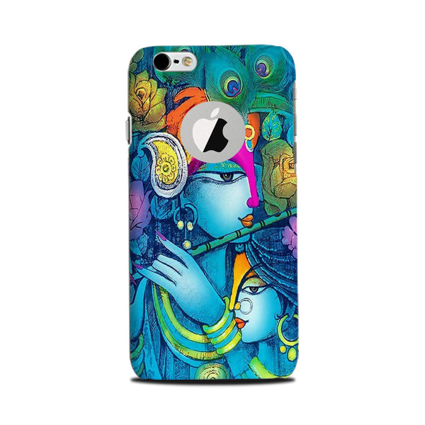 Radha Krishna Case for iPhone 6 / 6s logo cut  (Design No. 288)