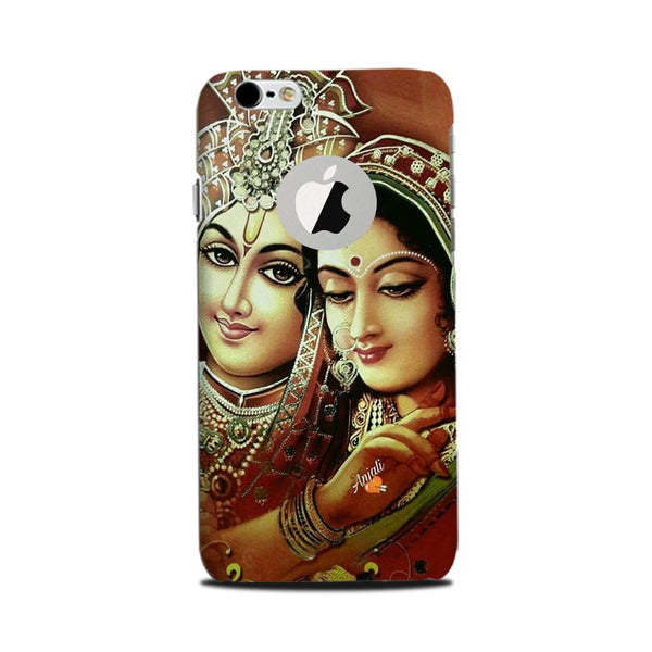Radha Krishna Case for iPhone 6 / 6s logo cut  (Design No. 289)