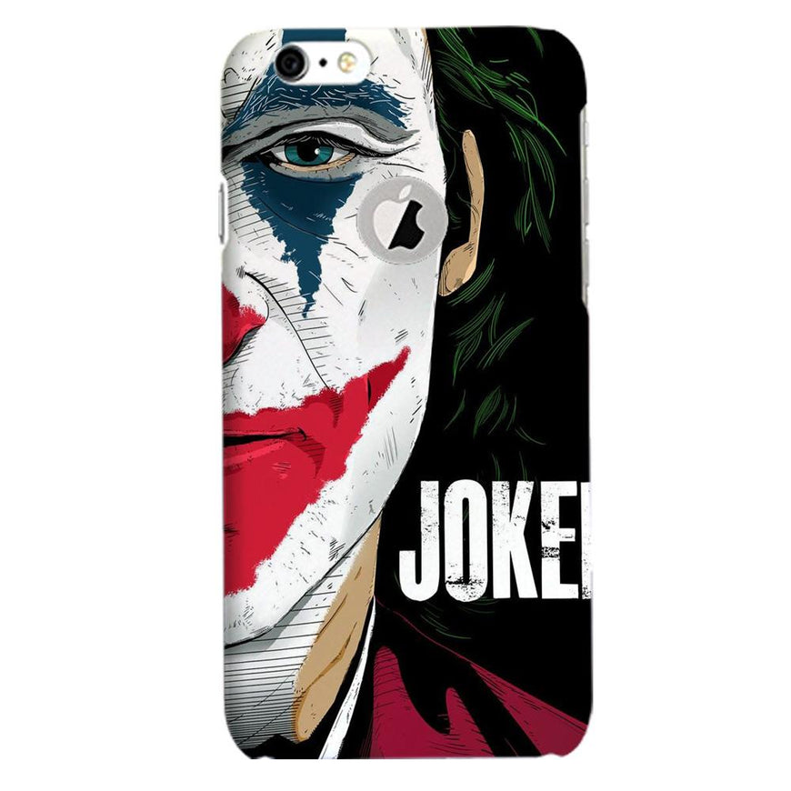 Joker Mobile Back Case for iPhone 6 / 6s Logo Cut  (Design - 301)