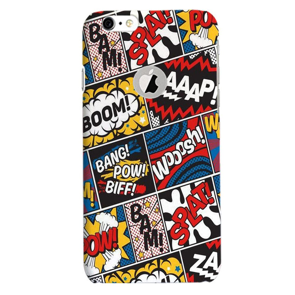 Boom Mobile Back Case for iPhone 6 / 6s Logo Cut  (Design - 302)