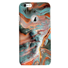 Marble Texture Mobile Back Case for iPhone 6 / 6s Logo Cut  (Design - 309)