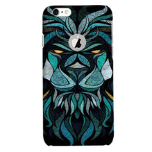 Lion Mobile Back Case for iPhone 6 / 6s Logo Cut  (Design - 314)