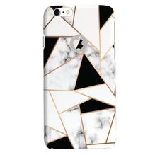 Marble Texture Mobile Back Case for iPhone 6 / 6s Logo Cut  (Design - 322)