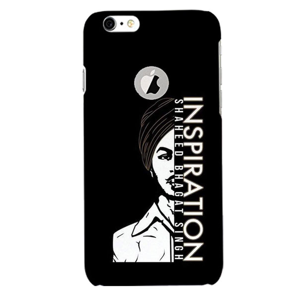 Bhagat Singh Mobile Back Case for iPhone 6 / 6s Logo Cut  (Design - 329)