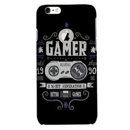 Gamer Mobile Back Case for iPhone 6 / 6s Logo Cut(Design - 330)