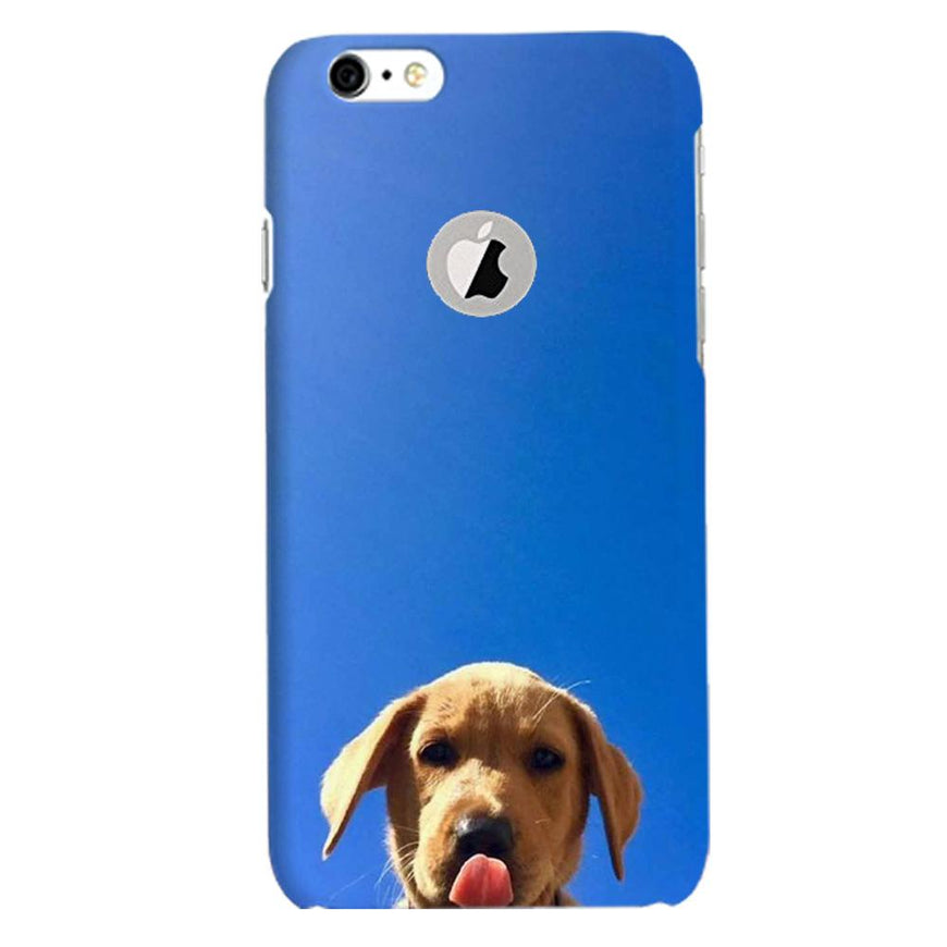 Dog Mobile Back Case for iPhone 6 / 6s Logo Cut  (Design - 332)