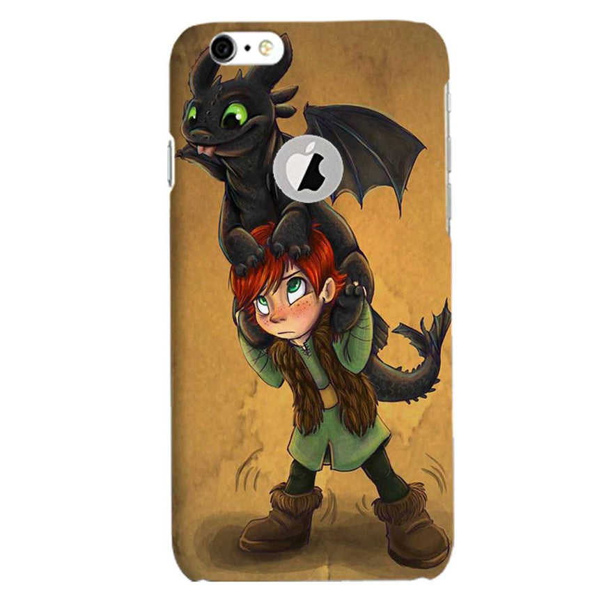 Dragon Mobile Back Case for iPhone 6 / 6s Logo Cut  (Design - 336)