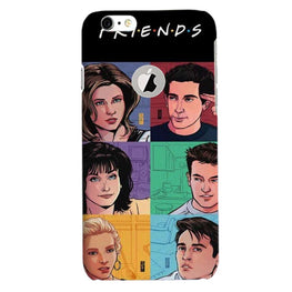 Friends Mobile Back Case for iPhone 6 / 6s Logo Cut(Design - 357)