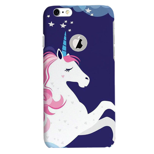 Unicorn Mobile Back Case for iPhone 6 / 6s Logo Cut  (Design - 365)