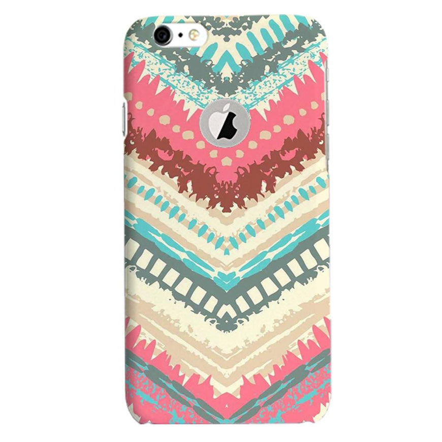 Pattern Mobile Back Case for iPhone 6 / 6s Logo Cut  (Design - 368)