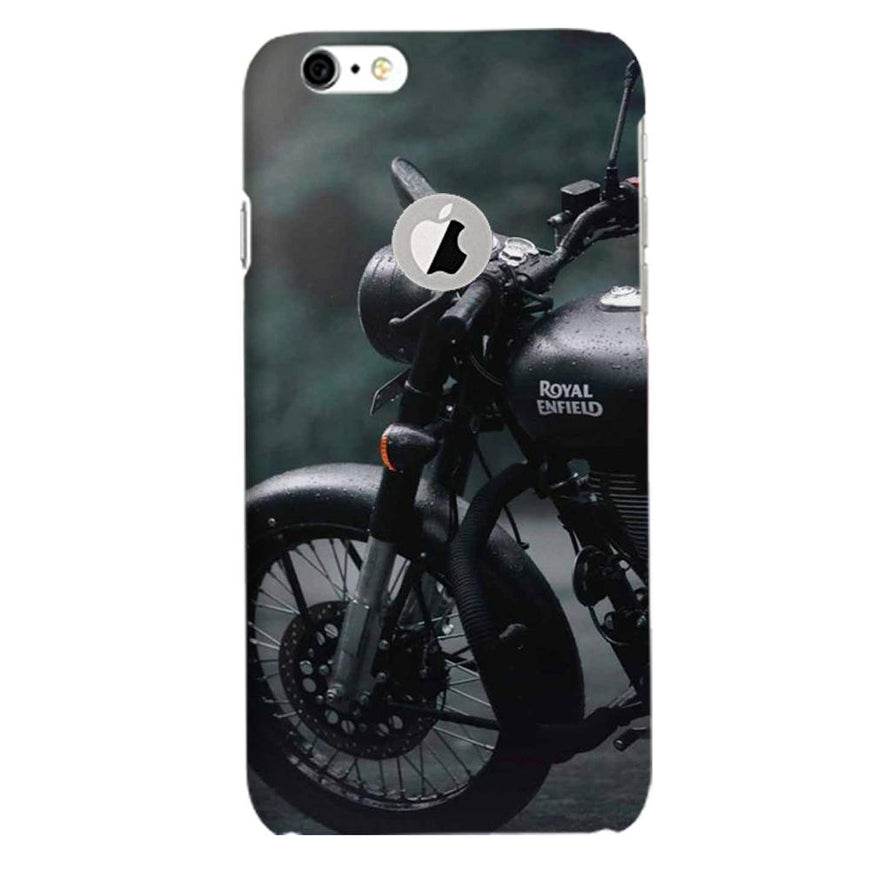 Royal Enfield Mobile Back Case for iPhone 6 / 6s Logo Cut  (Design - 380)