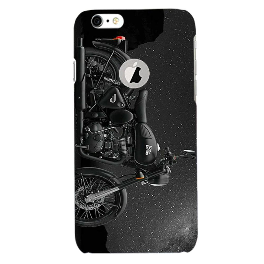 Royal Enfield Mobile Back Case for iPhone 6 / 6s Logo Cut  (Design - 381)