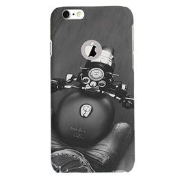 Royal Enfield Mobile Back Case for iPhone 6 / 6s Logo Cut(Design - 382)