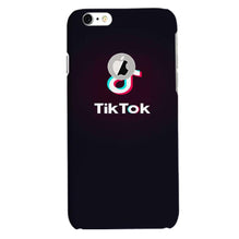 Tiktok Mobile Back Case for iPhone 6 / 6s Logo Cut  (Design - 396)